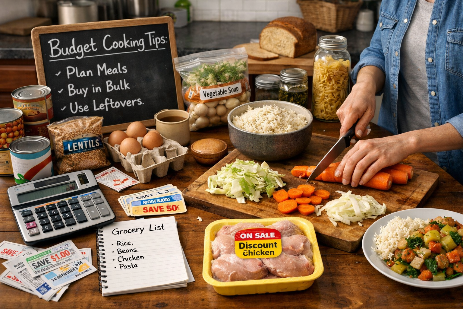 Bütçe dostu yemek hazırlama ipuçları