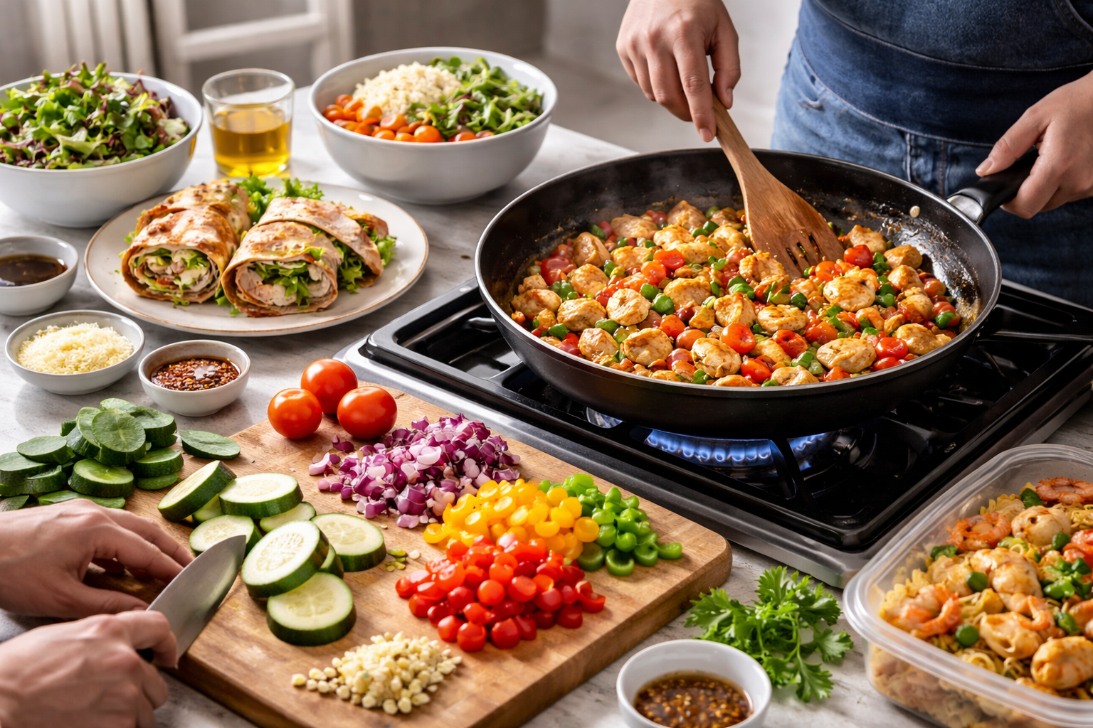 Hızlı hazırlanan yemek tarifleri