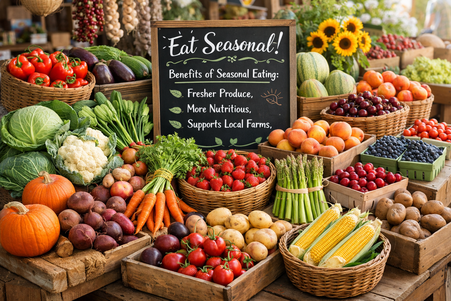 Mevsimsel ürünler ve faydaları